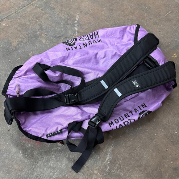 Mountain Hardwear Camp 4 Duffel Bag 45 Small Lilac Glow Backpack Strap Ripstop - Picture 1 of 7